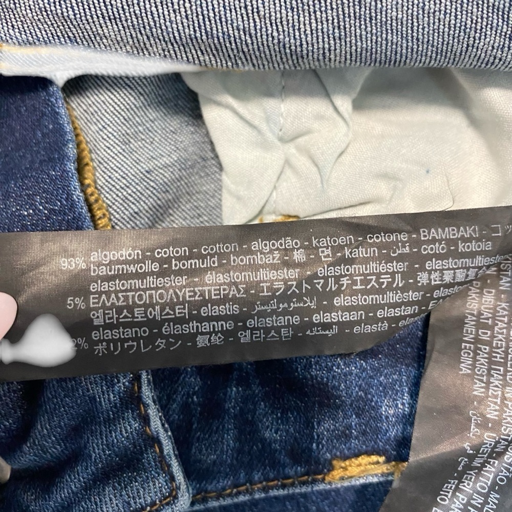 Zara - High Waisted Denim Skirt - L - Picture 11 of 12